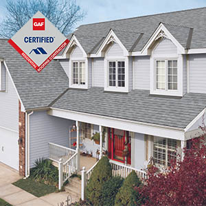 GAF Certified Residential Roofing Contractor - Click to view shingle options and warranties